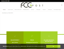 Tablet Screenshot of fcgpost.at